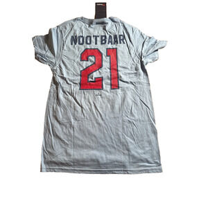 Lars Nootbaar Noot Bomb T Shirt Mens Small Blue S NWT Cardinals Baseball Tee